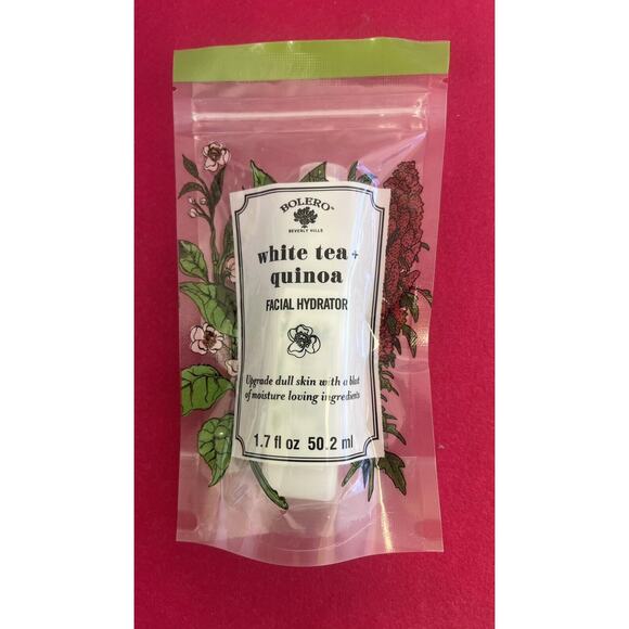 New 1‎ Package Of Bolero White Tea & Quinoa Facial Hydrator 1.7 Fl Oz - Picture 1 of 2